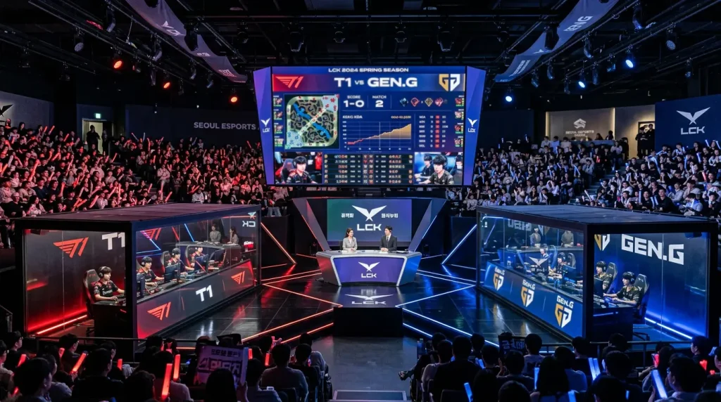 LCK Korean LoL-liigan vedonlyönti