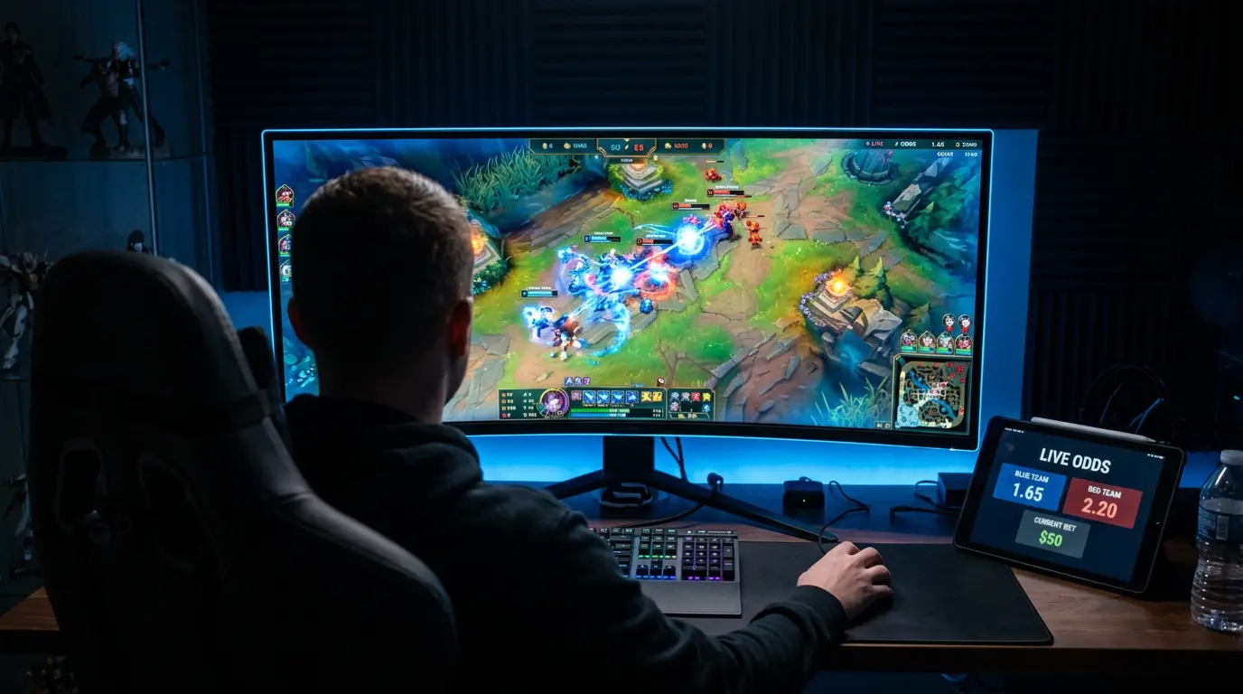 LoL-live-vedonlyönti: kertoimet päivittyvät reaaliajassa ottelun aikana
